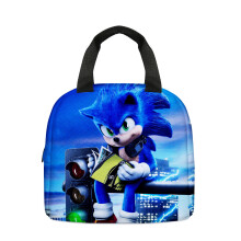 (Style E) Sonic le sac à déjeuner hérisson mode classique pratique étudiant enfants boîte à déjeuner