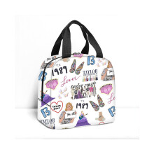 (Style H) Sac à déjeuner isolé Taylor Swift de grande capacité, boîte à cadeaux de voyage pour pique-nique