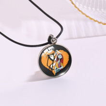 (StyleG) Collier pendentif unisexe en acier inoxydable accrocheur avec forme géométrique distinctive