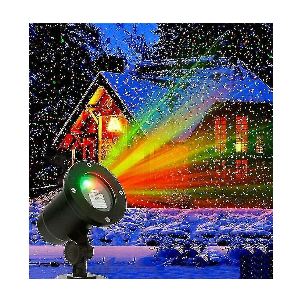 (Prise américaine) projecteur LED de noël lampe de noël de scène de paysage extérieur