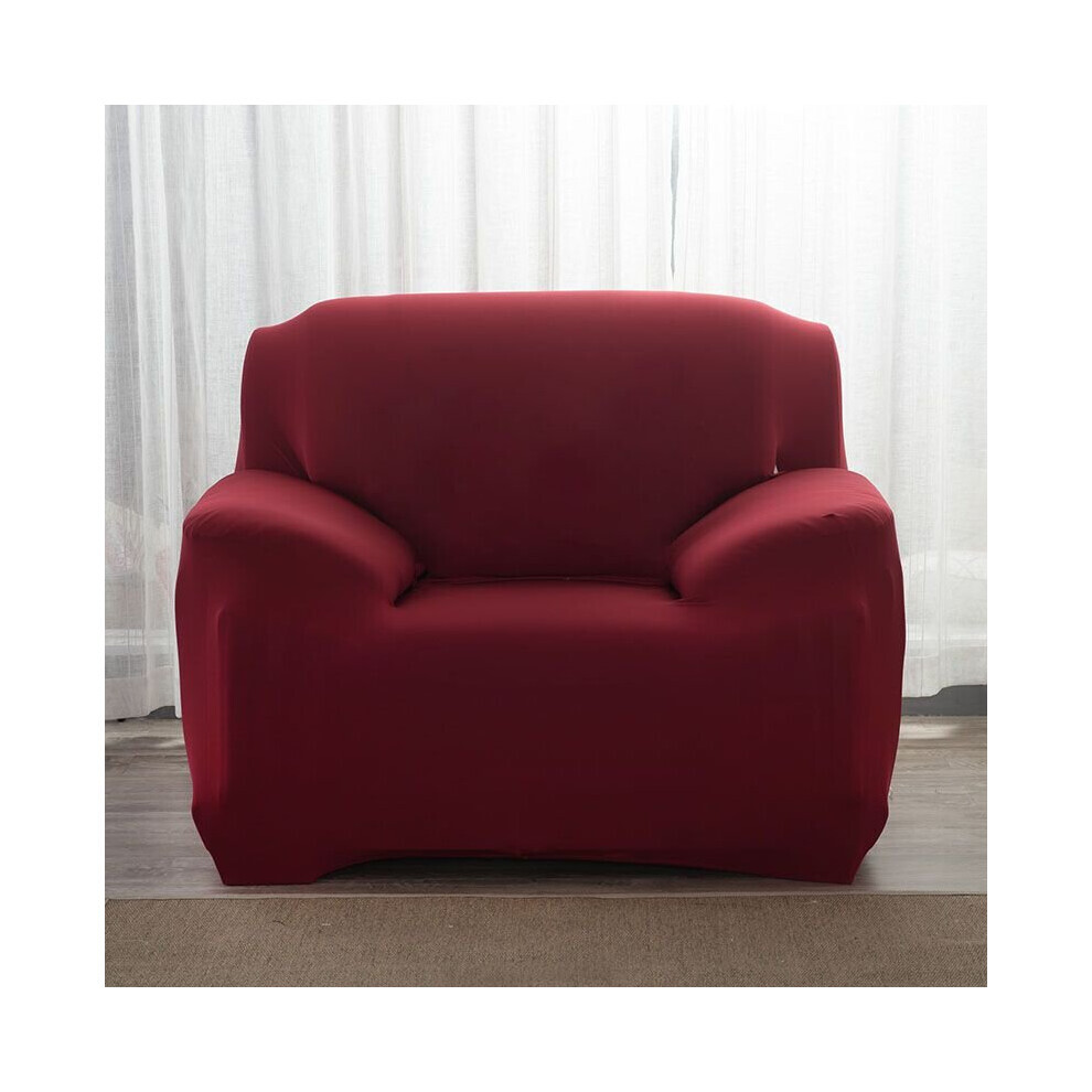 (Vin rouge, 2 places) 1 housse de canapé extensible 2 places housse de canapé housse de protection élastique