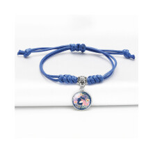 (04) Bonita pulsera infantil de unicornio con longitud ajustable y colores vibrantes para niños y niñas