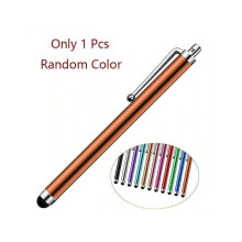 (1 pieza (¿color aleatorio?) 10X Lápiz óptico universal de metal para pantalla táctil