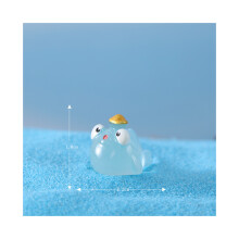 (Tyyli G) Ocean Mini Animal Resin Figuurit Mikromaisema Mallikoristeet Akvaariolahja