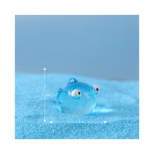 (Tyyli F) Ocean Mini Animal Resin Figuurit Mikromaisema Mallikoristeet Akvaariolahja