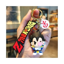 (StyleL) Suloinen Goku Dragon Ball Avaimenperä Pehmeä Silikoni Puhelinlaukku Charm Hauska Juhla