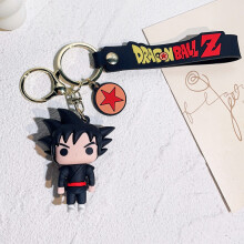 (StyleW) Suloinen Goku Dragon Ball Avaimenperä Pehmeä Silikoni Puhelinlaukku Charm Hauska Juhla