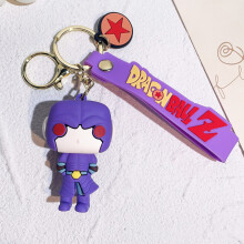 (StyleX) Suloinen Goku Dragon Ball Avaimenperä Pehmeä Silikoni Puhelinlaukku Charm Hauska Juhla