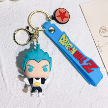 (StyleV) Suloinen Goku Dragon Ball Avaimenperä Pehmeä Silikoni Puhelinlaukku Charm Hauska Juhla