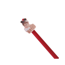 (Jennie Red) Korean Star Perifeerinen Blackpink Press Bullet Pen Tyttö Opiskelu Paperitarvike 05mm