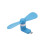 (Android, Azul) Mini ventilador portátil enfriador para celular 7 Plus USB Micro Android 1