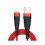 (Red, 1M) For Usb Lightning Charger Charging Data Sync Cable For 8 7 6s 6 Cable X 5 1