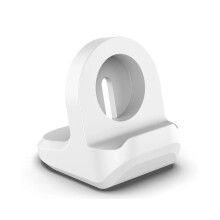 (Valkoinen) Apple iWatch 1/2/3/4/5/6 laturitelineen asennusaseman lataustelakointiasemaan