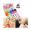 Colour Assorted 600pcs Rubber Kit Box Loom Bands Diy Bracelet Making Set Toy 6