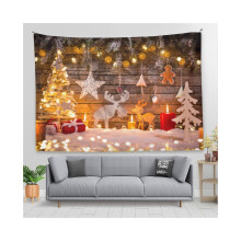 (Tapiz 8, 70 x 100 cm/27,5 x 39,3 pulgadas) Tapiz de fondo navideño para fotografía, accesorios de tela de fondo