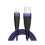 (Blue, 2M) For Usb Lightning Charger Charging Data Sync Cable For 8 7 6s 6 Cable X 5 1