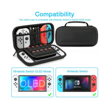 Custodia per Nintendo Switch OLED, borsa da viaggio protettiva per riporre i giochi