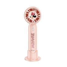 (Pink) Kädessä pidettävä Mini Design USB-tuuletin Hiljainen kovalla tuulella kannettava pitkäkesto