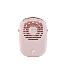 (Pink) Kädessä pidettävä tuuletin Luova muotoiltu Usb-ladattava kannettava tuuletin