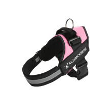 (Pink, XXL) Koiran heijastinvaljaat Lemmikkiliivi koiranpennun lyijy Oxford Puppy Outdoor kävelylenkkihihna