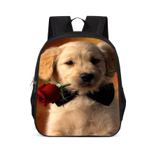 Mochila elegante para perros de 15 pulgadas, gran volumen, ligera, de tela Oxford para la escuela