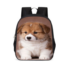 Mochila elegante para perros de 15 pulgadas, de gran volumen y tela Oxford ligera para la escuela.