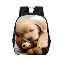Mochila elegante para perros de 15 pulgadas, gran volumen, ligera, de tela Oxford para la escuela