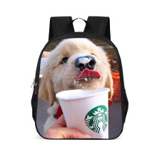 Mochila elegante para perros de 15 pulgadas, gran volumen, ligera, de tela Oxford para la escuela