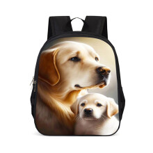 Mochila elegante para perros de 13 pulgadas y 15 pulgadas, de gran volumen y tela Oxford ligera para la escuela.