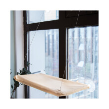 Products New Pet Cat Hammock Singlelayer Suction Cup Hanging Window All Season