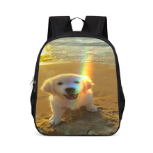 Mochila elegante para perros de 15 pulgadas (3 pulgadas), gran volumen, ligera, de tela Oxford para la escuela