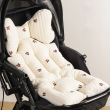 (kirsche dick) Kinderwagen Sitzkissen Pad für Auto Puchair Liner Matte Verdicken Baumwolle Atmungsaktive