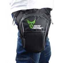 (MC-0100 Grün) Wasserdichte Drop-Bein-Tasche, Motorrad-Gepäck, lässige Taille, Gürteltasche, Moto-Sport-Reisen,