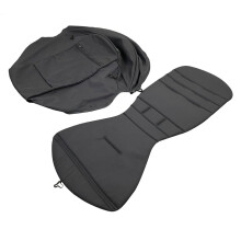 (schwarz)175 Kinderwagen-Zubehör, Baldachinbezug, Sitzkissen für babyyoya babytime, Sonnenschutzbezug,