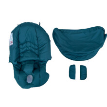 (Groen)COLU KID kinderwagenaccessoires, zitkussenverschoonsets, regenhoes, zonwering, insectennet,