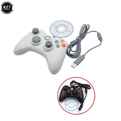(Schwarz) Neuestes Game Pad USB Wired Joypad Gamepad Controller für Microsoft Game System PC für Windows 1