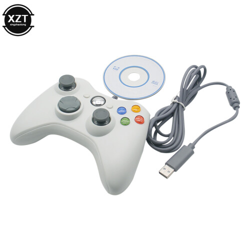 (Schwarz) Neuestes Game Pad USB Wired Joypad Gamepad Controller für Microsoft Game System PC für Windows 2