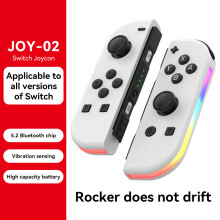 (Weiß)Alle Zubehörteile für die Nintendo Switch-Spielekonsole JoyCon Wireless Bluetooth 5.2 Gamepad