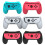 (Roter blauer Anzug) Nintend Switch Oled NS Joy-Con links + rechts Hülle für Controller Handgriff Joycon 2