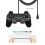 (2 Stück) Wired USB PC Game Controller Gamepad für WinXP/Win7/8/10 Joypad für PC Windows Computer Laptop 4