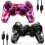 (Roter Blitz)Wireless Game Controller für PS3 Gamepad für Double Shock 3 Bluetooth-4.0 Joystick für 2