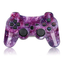 (Sternenviolett)Wireless Game Controller für PS3 Gamepad für Double Shock 3 Bluetooth-4.0 Joystick für