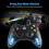 (Weiß)Xbox 360 Controller USB Kabelfernbedienung Gamepad PC Gaming Steuerung Windows 7/8/10/11 Joystick 5