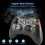 (Weiß)Xbox 360 Controller USB Kabelfernbedienung Gamepad PC Gaming Steuerung Windows 7/8/10/11 Joystick 3