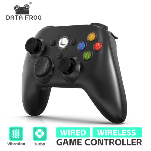 (XBOX 360 Wireless) Kabelloser/kabelgebundener Controller für Xbox 360 Gamecontroller mit Dual-Vibration 1