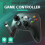 (XBOX 360 Wireless) Kabelloser/kabelgebundener Controller für Xbox 360 Gamecontroller mit Dual-Vibration 4