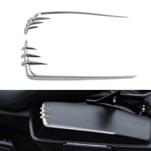 Motorrad-Satteltaschen-Deckel-Akzente für Harley Touring Road King Electra Glide Street Glide FLT FLHT