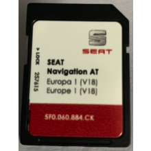 SEAT AT MIB1 V18 Navigation SD Card Map Update UK, EU 2024 5F0060884CK