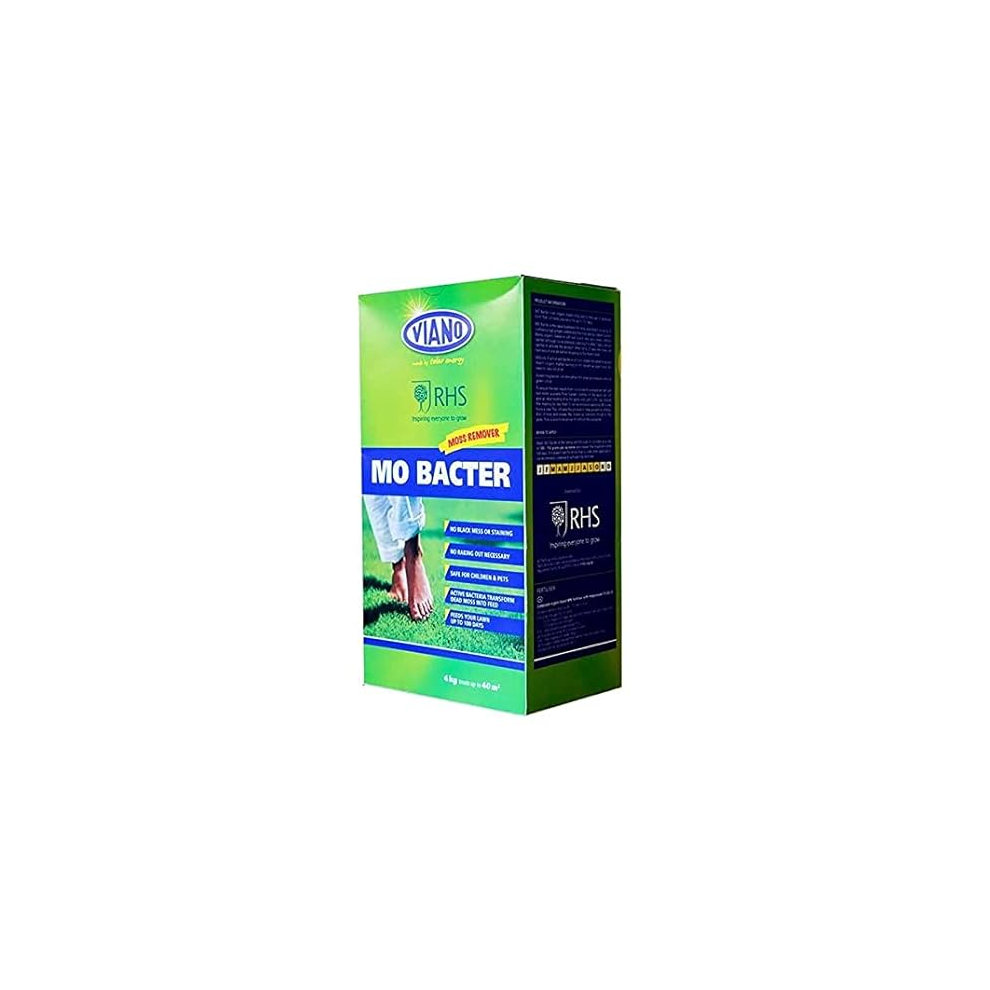 Pgona Viano Mo Bacter Organic Lawn Fertiliser And Moss Killer 4Kg