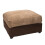 Snugg Furniture (Brown & Coffee) Milo Jumbo Cord Fabric Footstool 1